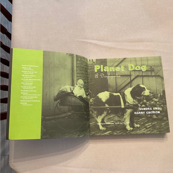 NWT Book Planet Dog a doglopedia by, Sandra and Harry Choron - Picture 5 of 12